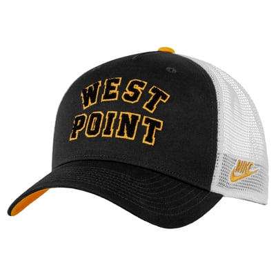 Army Black Knights Nike West Point Classic Collection Trucker Hat - Black
