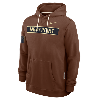 Army Black Knights Nike 2026 Military Appreciation Dri-FIT Hoodie - Brown