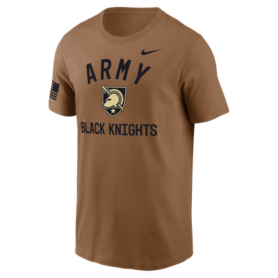 Army Black Knights Nike 2026 Military Appreciation Dri-FIT T-Shirt - Brown