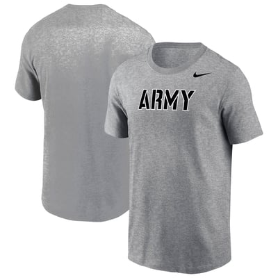 Army Black Knights Nike School Logo T-Shirt - Gray