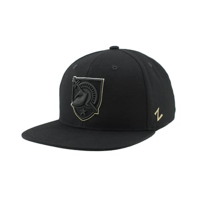  Army Black Knights Zephyr Unisex Slice 3D Z11 Snapback Hat - Black