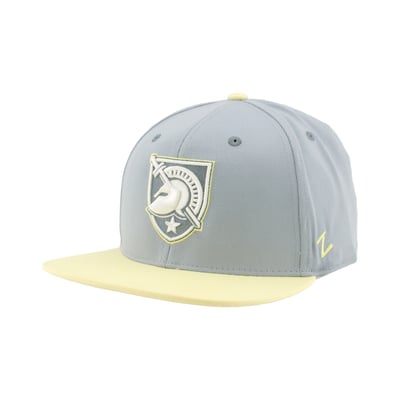  Army Black Knights Zephyr Unisex Pastel Fitted Hat - Gray