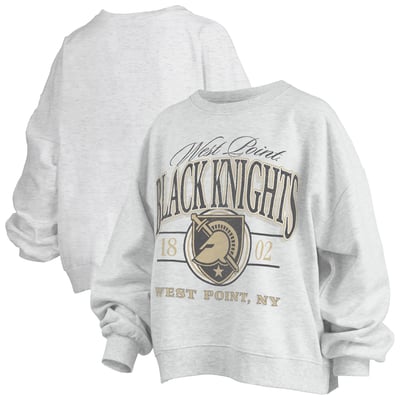 Army Black Knights Pressbox Women's Oversized Vinson Melange Janise Sweatshirt - Heather Gray