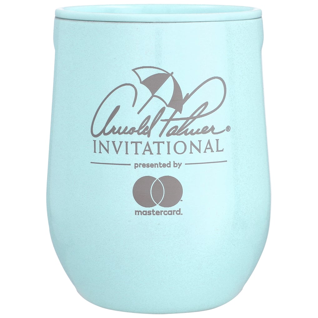 Arnold Palmer Invitational Corkcicle 12oz. Stemless Wine Glass - Blue