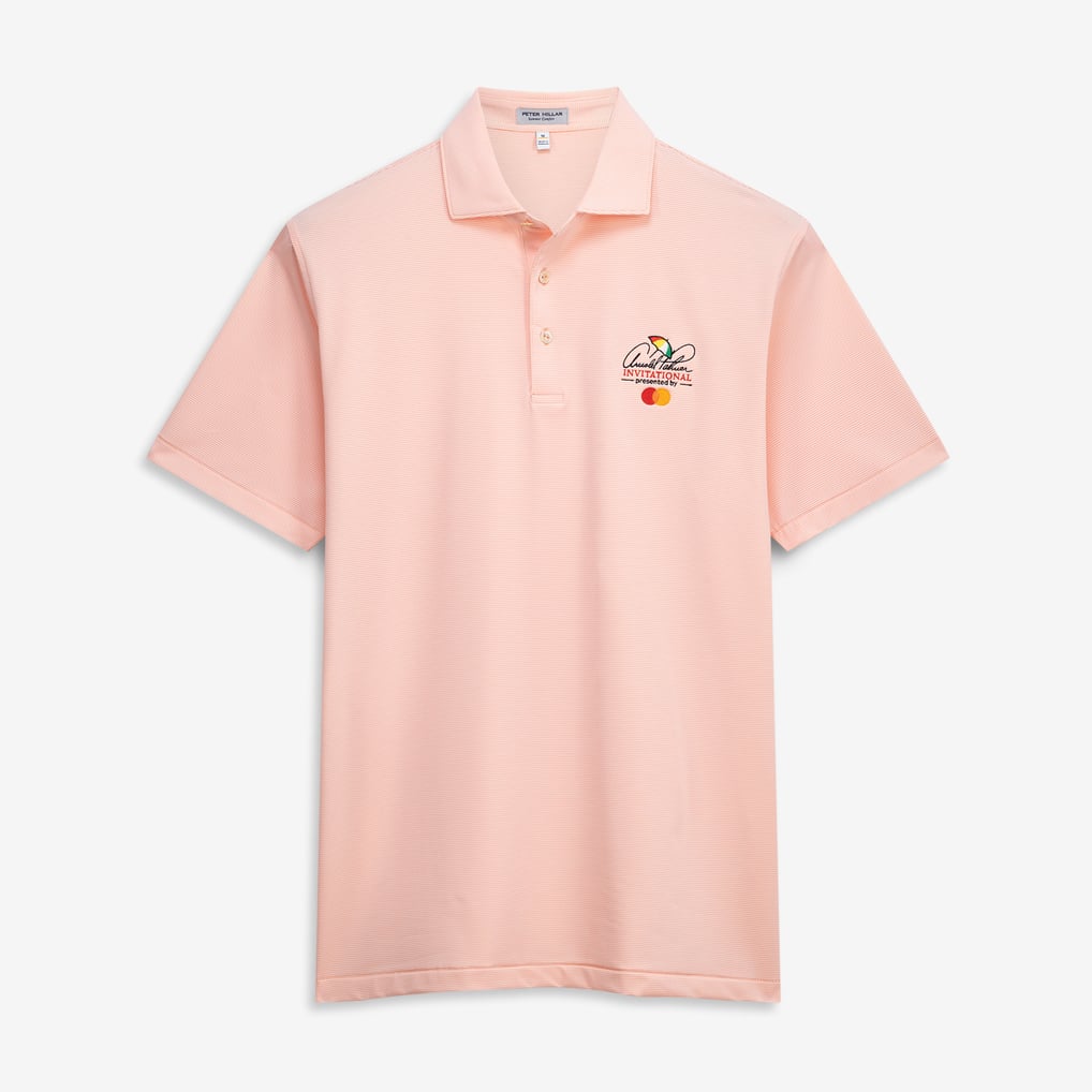 Arnold Palmer Invitational Peter Millar Jubilee Performance Jersey Polo - Orange