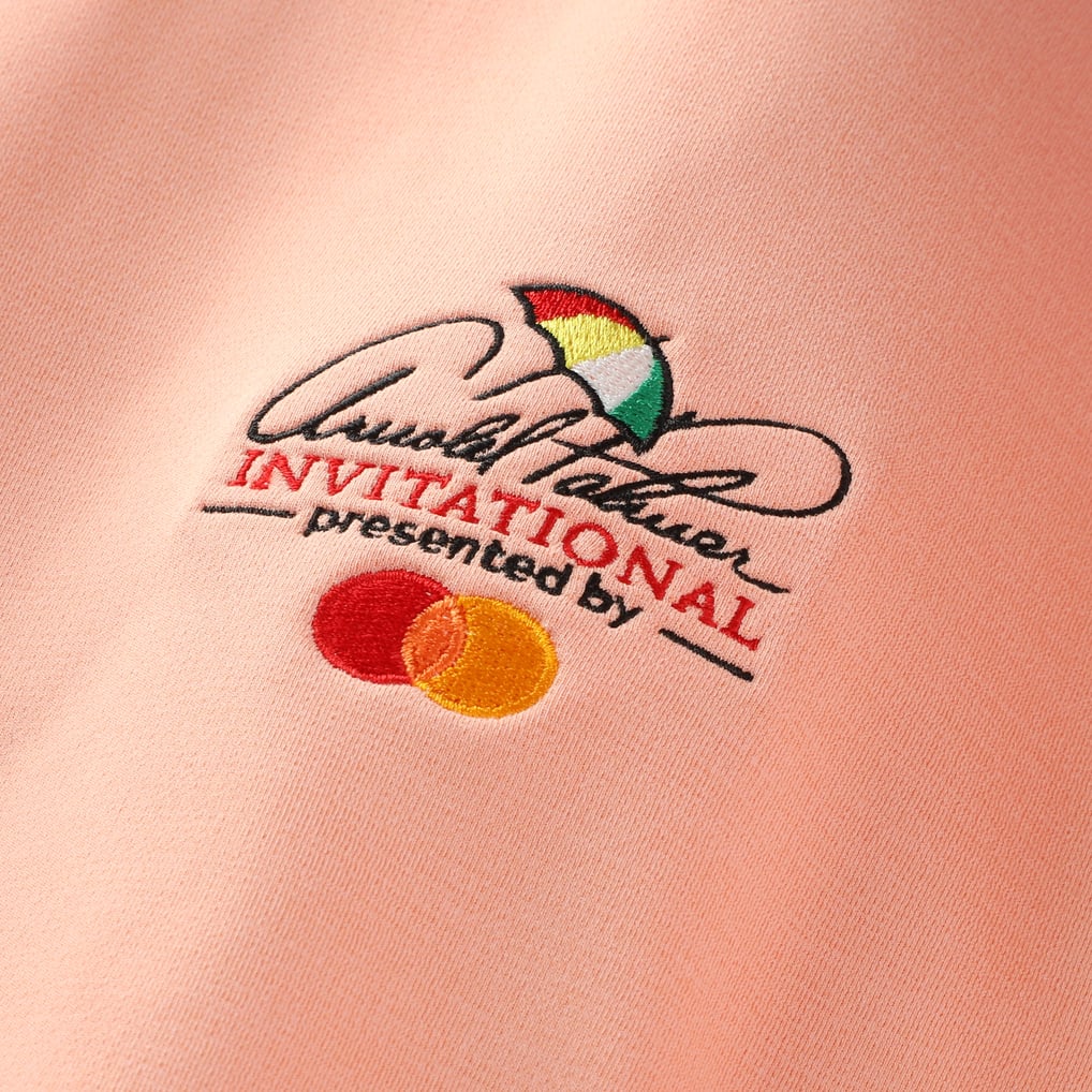 Arnold Palmer Invitational Peter Millar Pine Performance Raglan Hoodie - Orange
