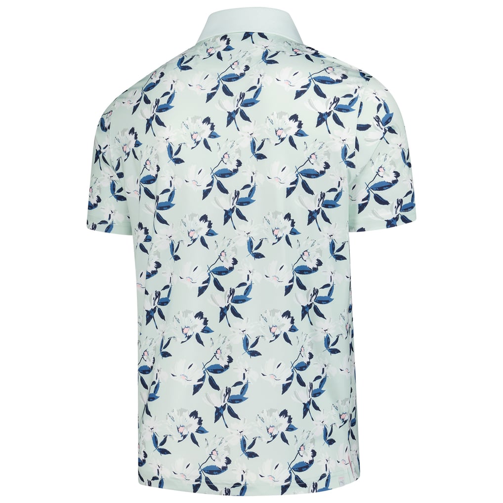 Arnold Palmer Puma MATTR Spring Florals Polo - Mint