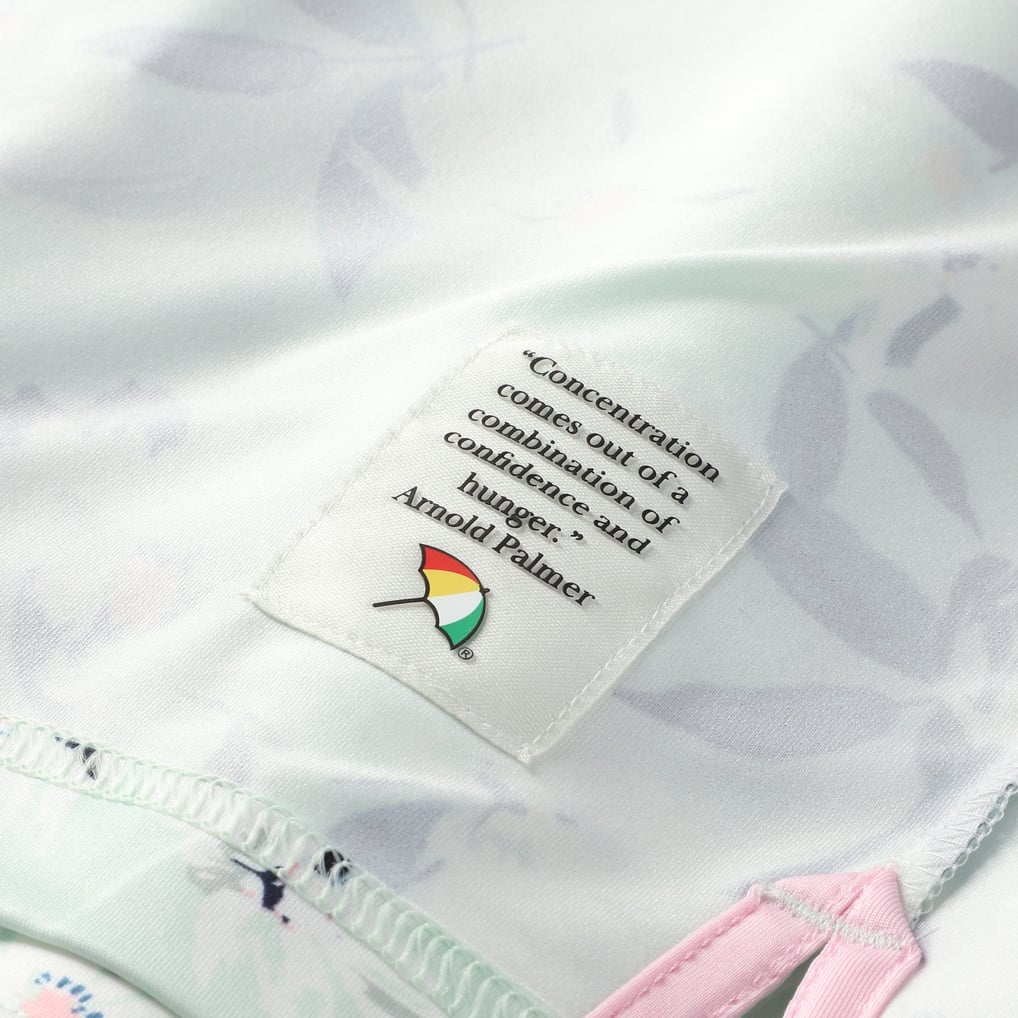 Arnold Palmer Puma MATTR Spring Florals Polo - Mint
