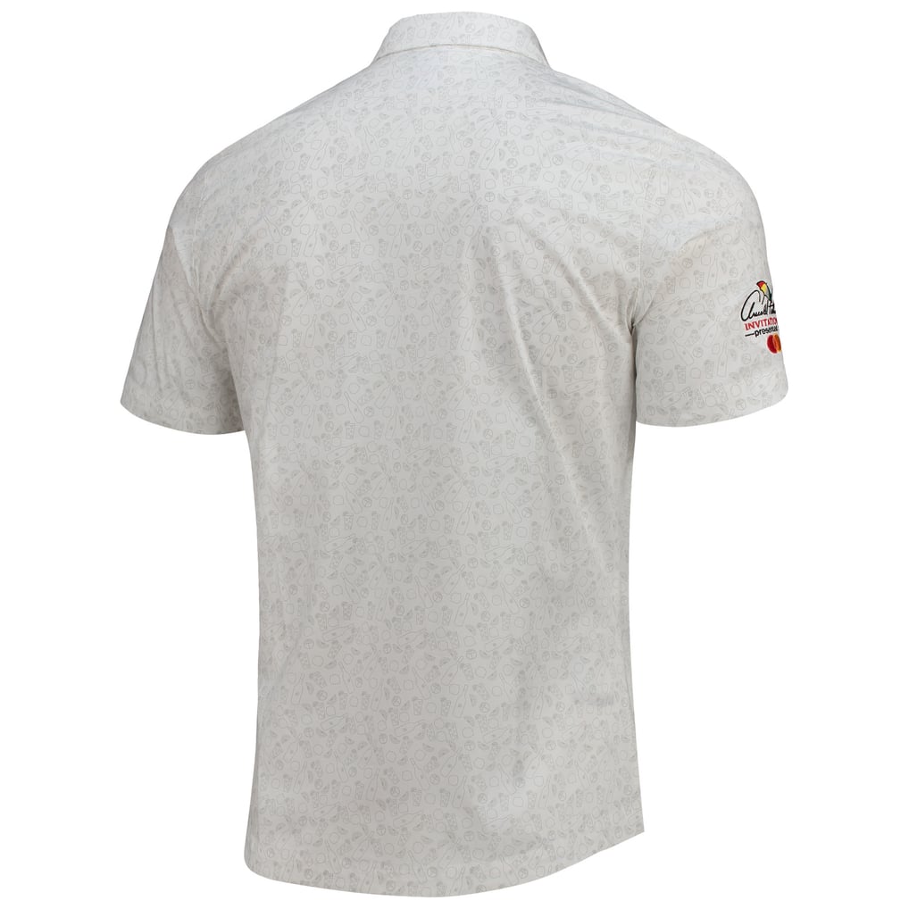 Arnold Palmer Invitational Puma 19th Hole Button-Up Shirt - White
