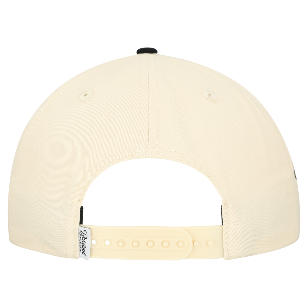 Arnold Palmer Invitational Barstool Golf Unisex Five-Panel Snapback Hat - Cream