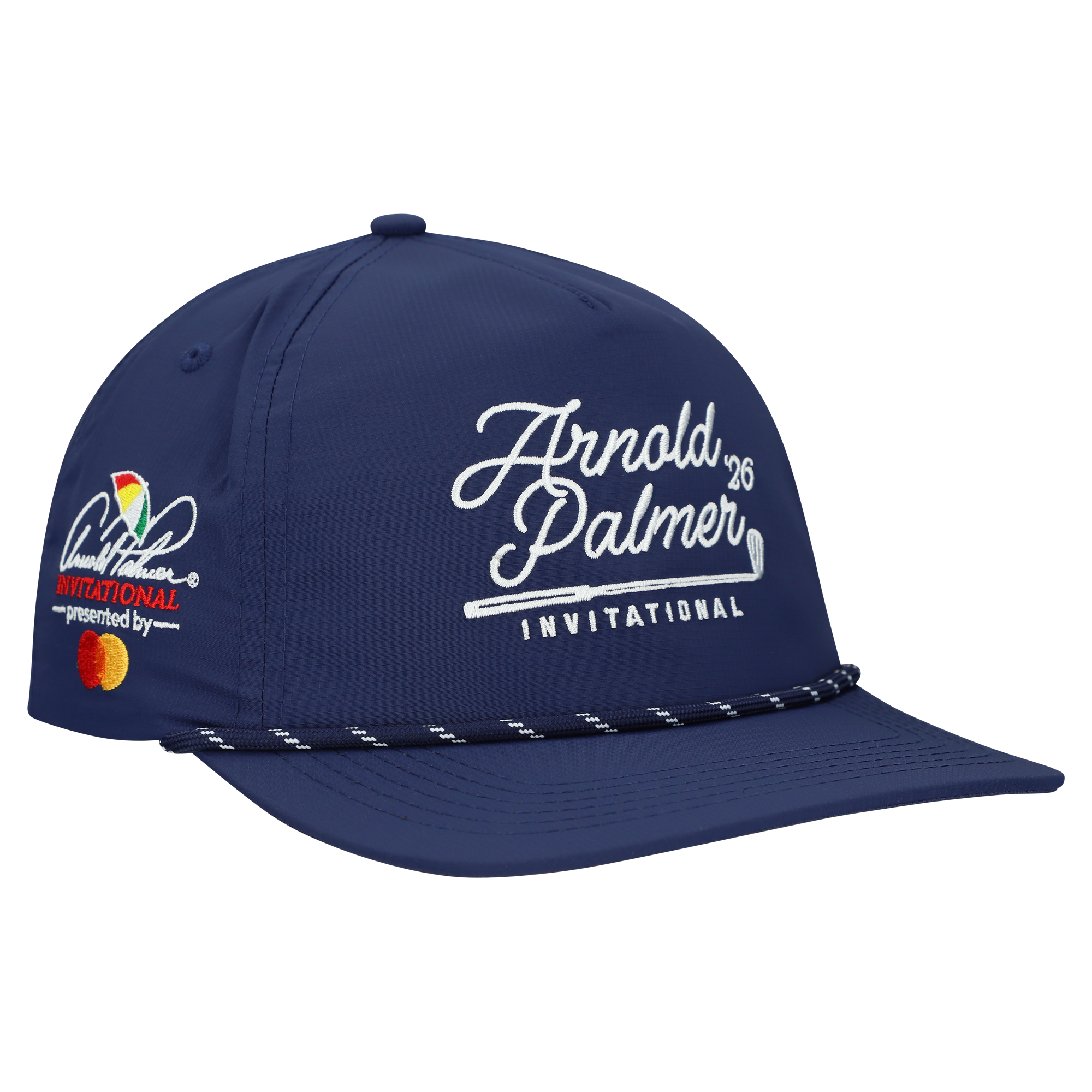 Barstool Golf 2026 Arnold Palmer Invitational Unisex Navy Rope Snapback Hat