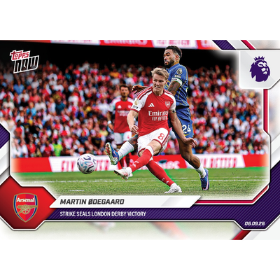 Martin Ødegaard - 2026-27 Premier League Topps NOW® - Card 21