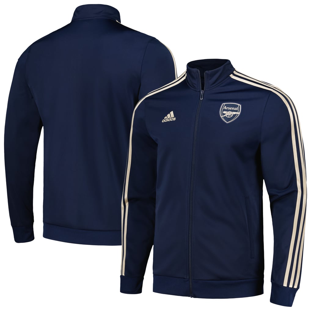 Arsenal adidas 2023/24 DNA Full-Zip Track Jacket - Navy