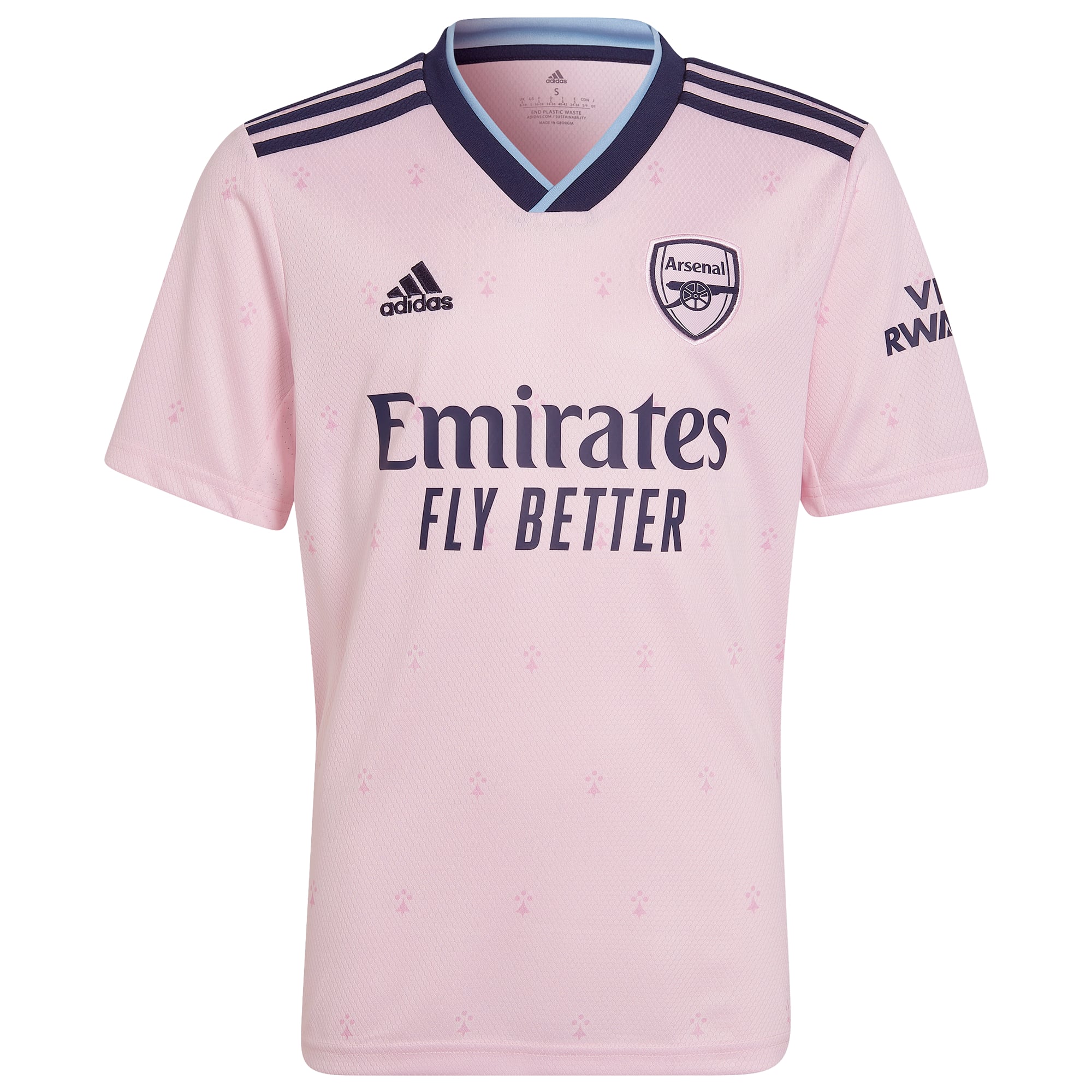  Arsenal ユニフォーム Lサイズ　サーモンピンク　か5 Bukayo Saka Arsenal adidas Youth 2022/23 Third Replica Player