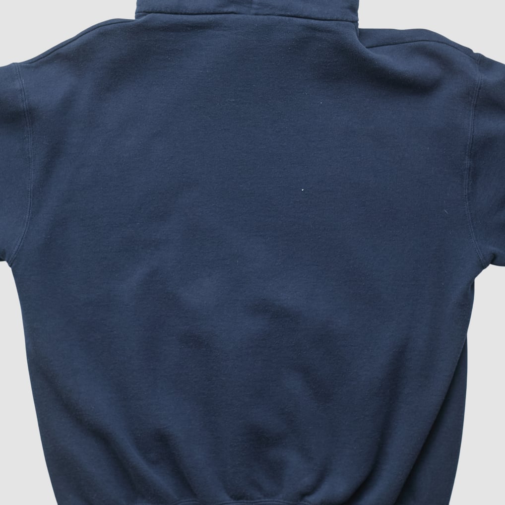 Assumption University Champion 2000s Hooded Pullover Sweatshirt - Navy - S by Fanatics Real Vintage