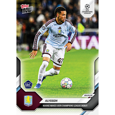 Alysson - 2026-27 UCL Topps NOW® - Card 6