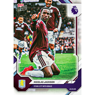 Nicolas Jackson - 2026-27 Premier League Topps NOW® - Card 52