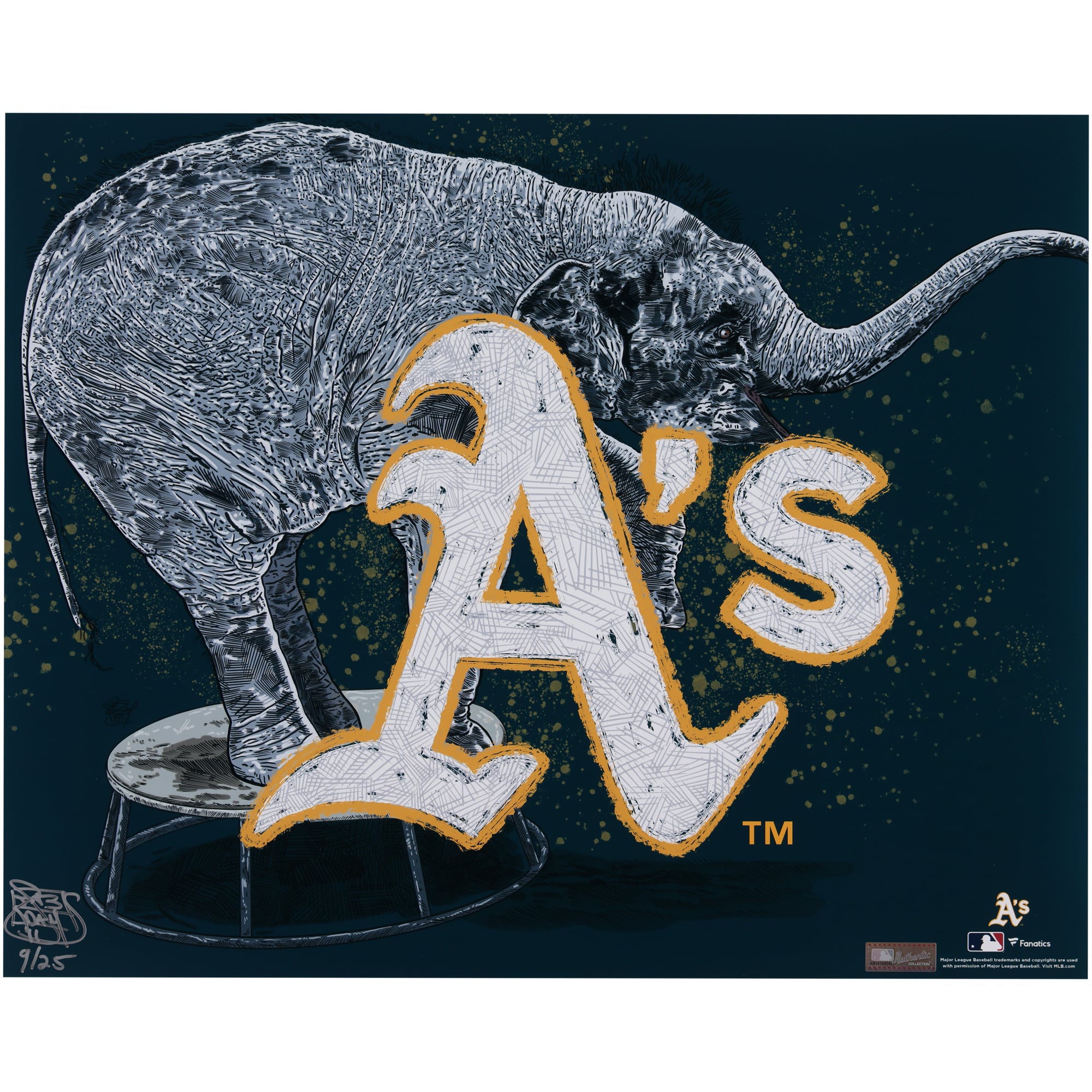 Fanatics Authentic Athletics Gear, Fanatics Authentic A's