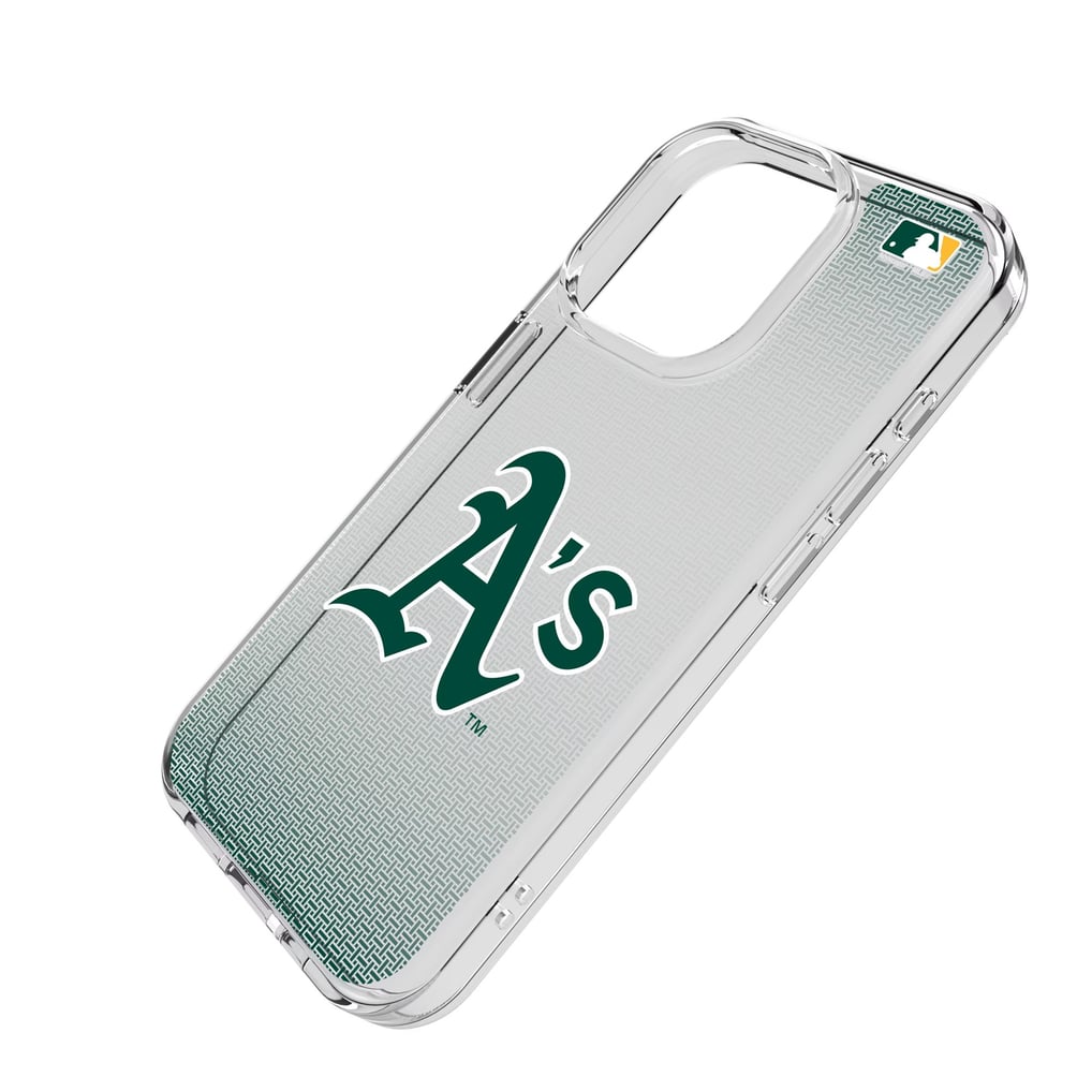Athletics Linen Logo iPhone Clear Case