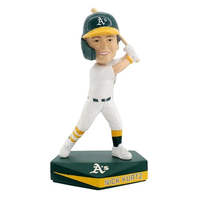Nick Kurtz Athletics FOCO Game Time 5" Bobblehead