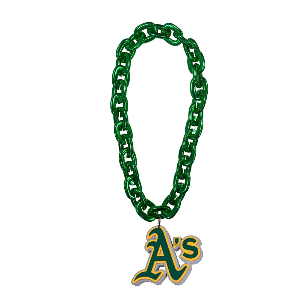 Athletics Green Team Logo Fan Chain