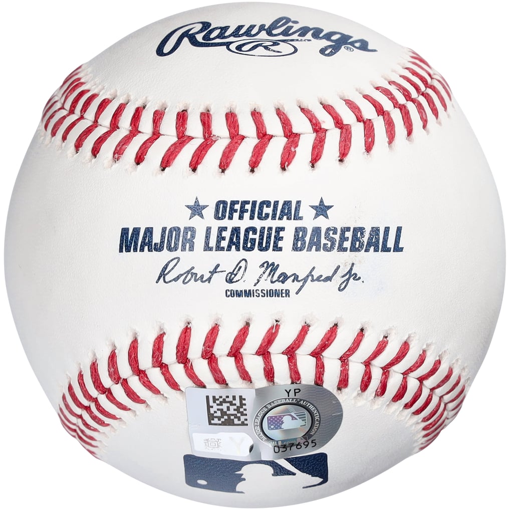 Jeff McNeil Athletics Autographed Fanatics Authentic Baseball with "Flying Squirrel" Inscription