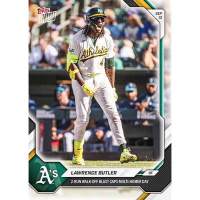 Lawrence Butler - 2026 MLB Topps NOW® - Card 671