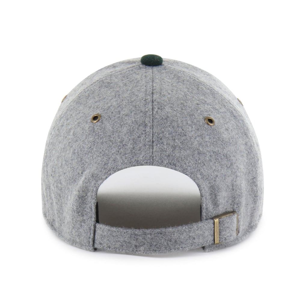  Athletics '47 Golden Age Wool Clean Up Adjustable Hat - Gray/Green