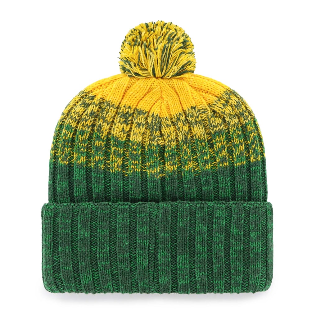  Oakland Athletics '47 Cascade Cuffed Knit Hat with Pom - Green