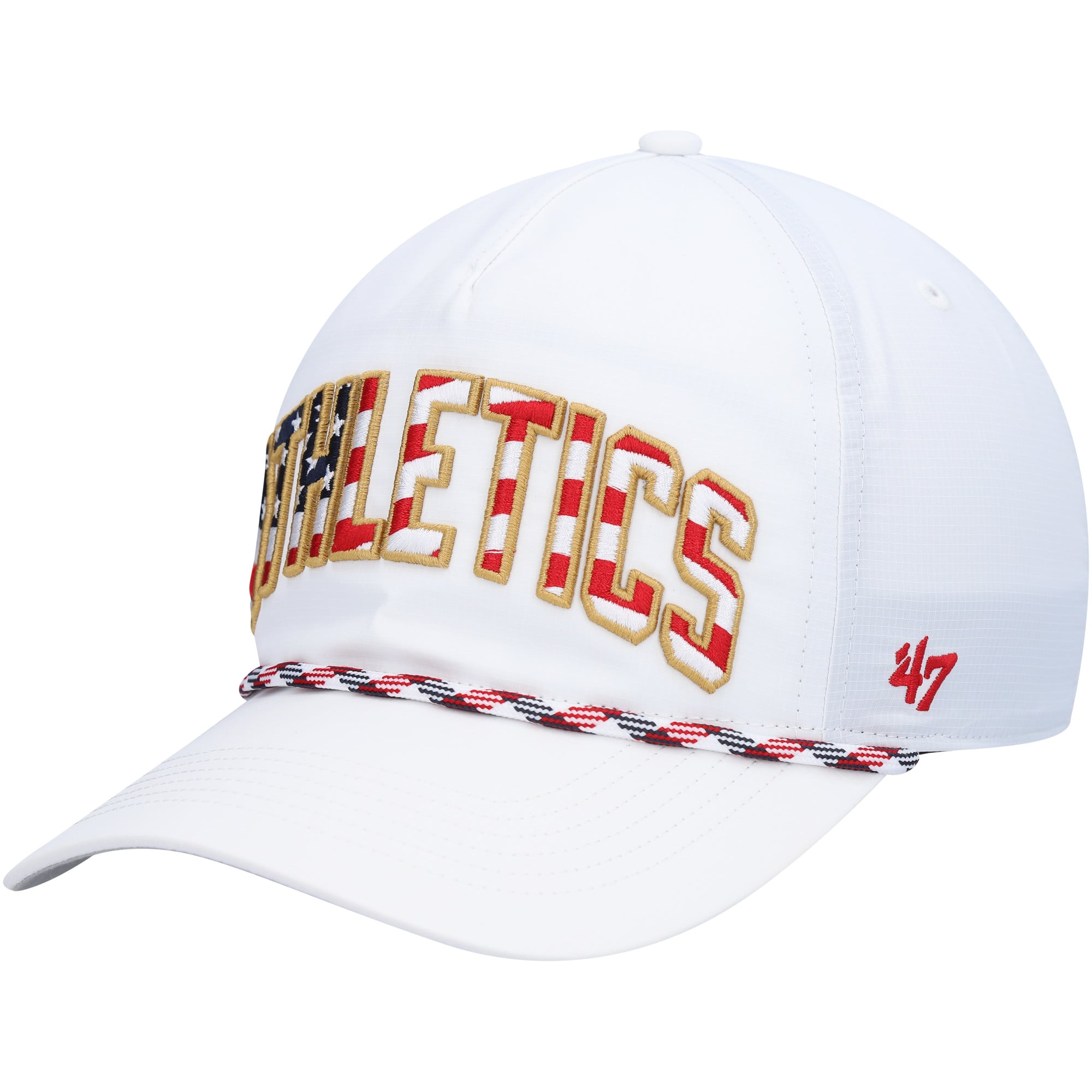 Men's Athletics '47 White Flag Flutter Hitch Snapback Hat