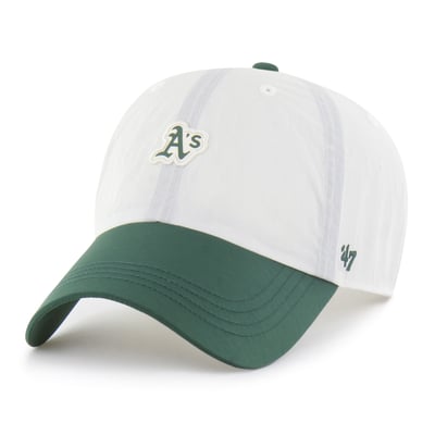 Athletics '47 Modernia Clean Up Adjustable Hat - White/Green