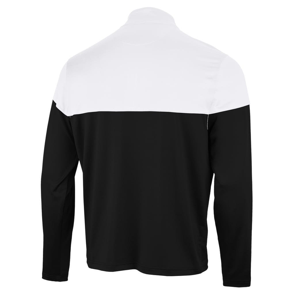 Athletics Antigua Hinder Quarter-Zip Pullover - Black/White
