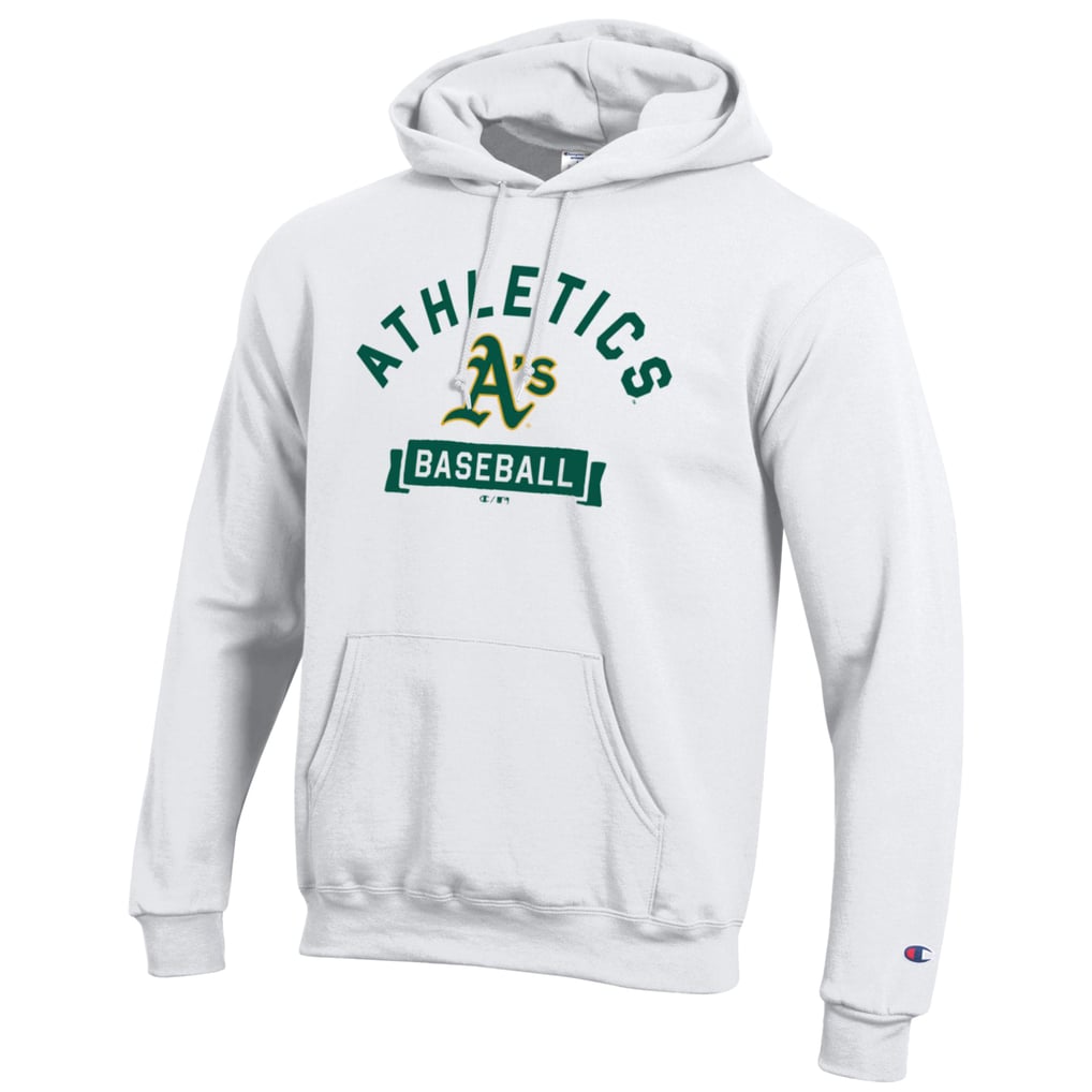 Athletics Champion Eco Powerblend Hoodie - White