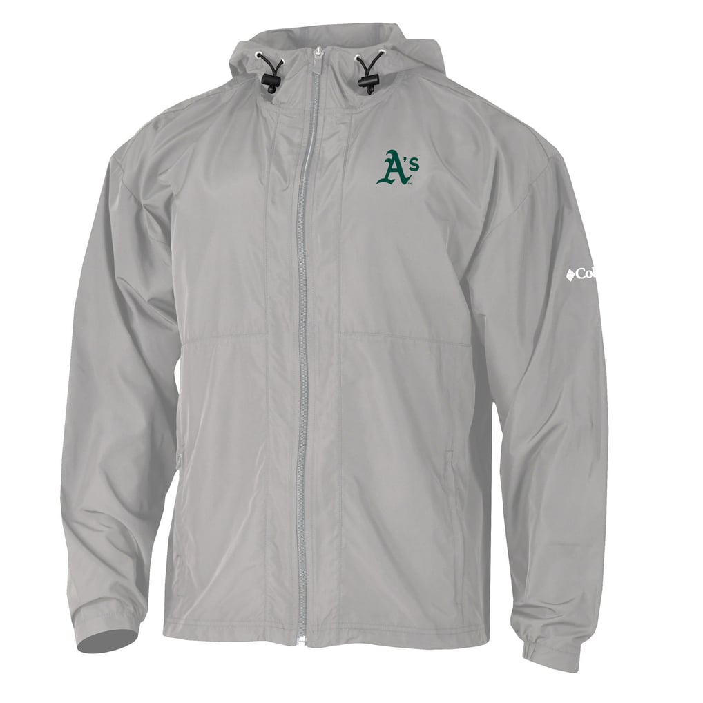  Athletics Columbia The Prodigy Full-Zip Windbreaker - Gray