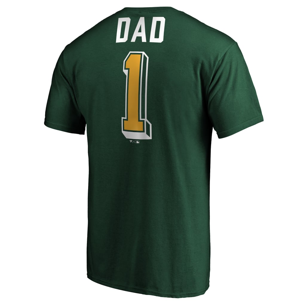 Athletics Number One Dad T-Shirt - Green
