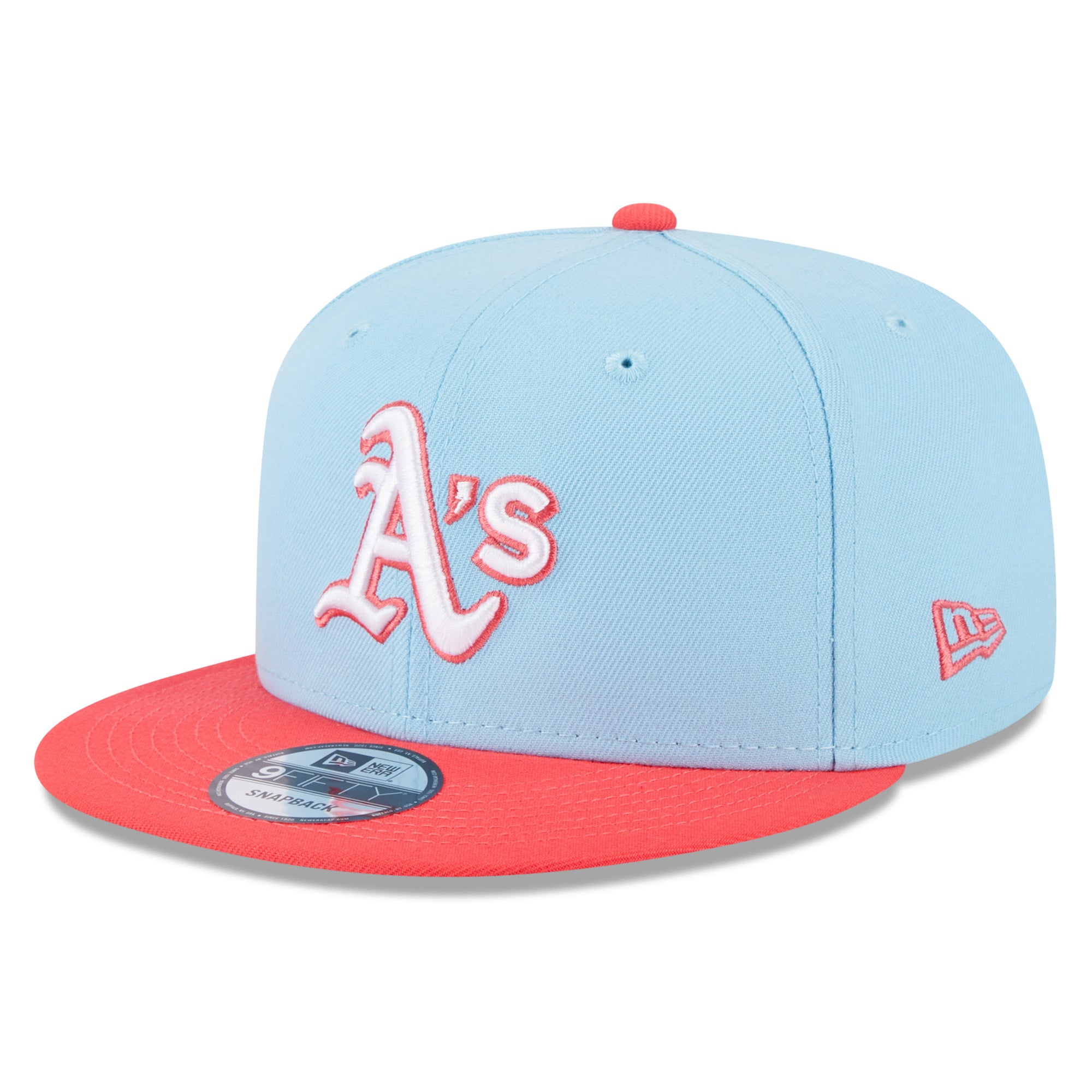 Blue Red Spring Men's Athletics New Era Light Blue/Red Spring Basic Two-Tone 9FIFTY ...