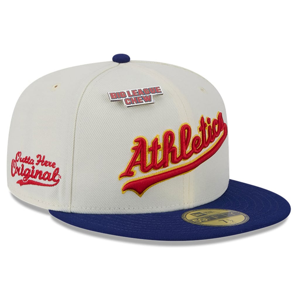Athletics New Era Big League Chew Original 59FIFTY Fitted Hat - White