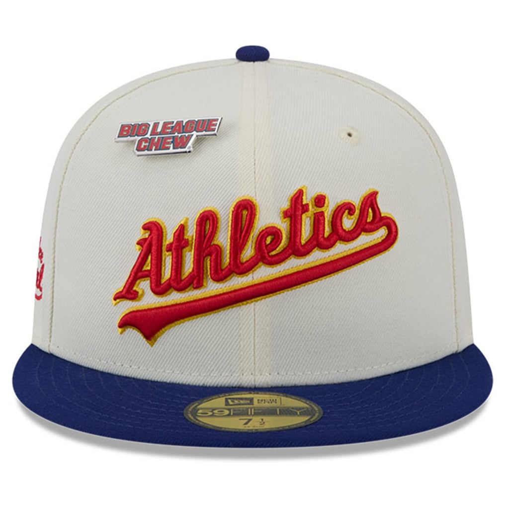 Athletics New Era Big League Chew Original 59FIFTY Fitted Hat - White