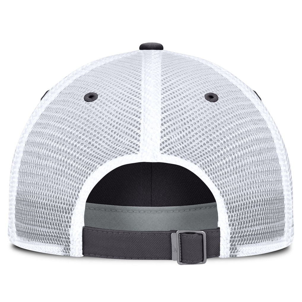 Athletics Nike Wordmark Club Adjustable Trucker Hat - Gray