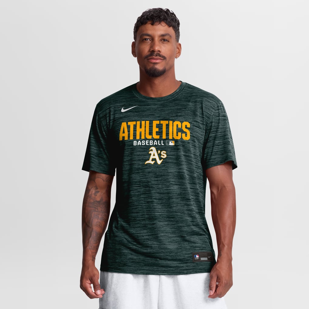 Athletics Nike Authentic Collection Velocity Dri-FIT T-Shirt - Green