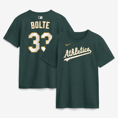 Henry Bolte Athletics Nike Home Name & Number T-Shirt - Green