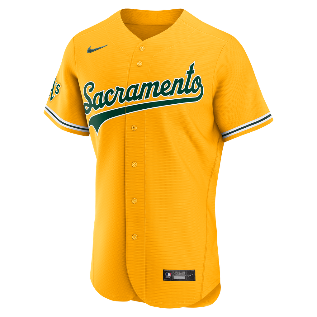 Nick Kurtz Athletics Nike MLB Awards Authentic Jersey - Gold