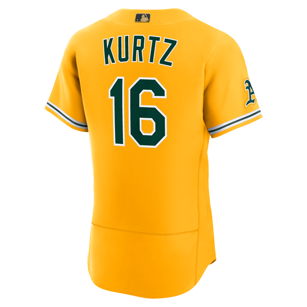 Nick Kurtz Athletics Nike MLB Awards Authentic Jersey - Gold