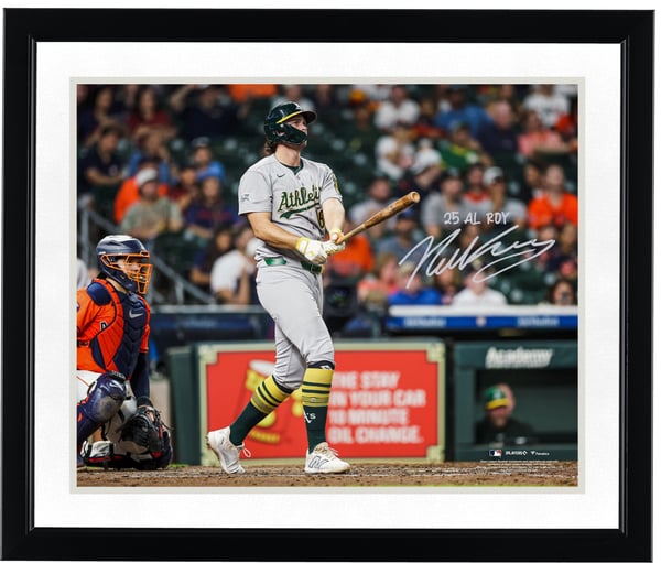Nick Kurtz Athletics Autographed Fanatics Authentic 16