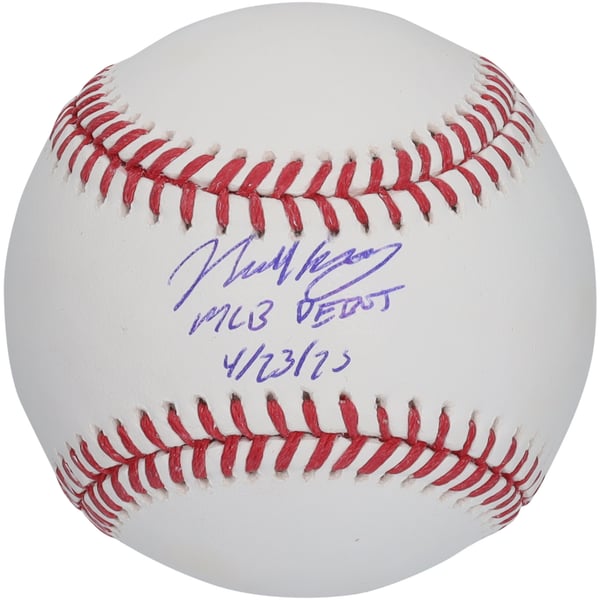 Nick Kurtz Athletics Autographed Fanatics Authentic Baseball with