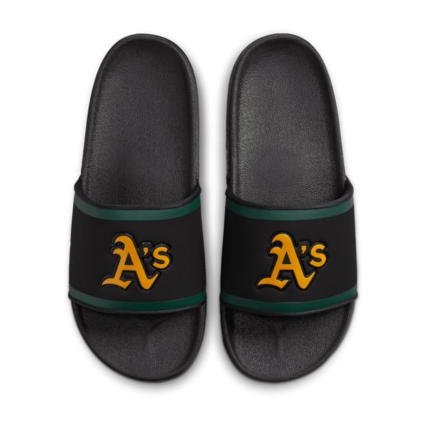 Athletics Nike Off-Court Wordmark Slide Sandals display picture 2