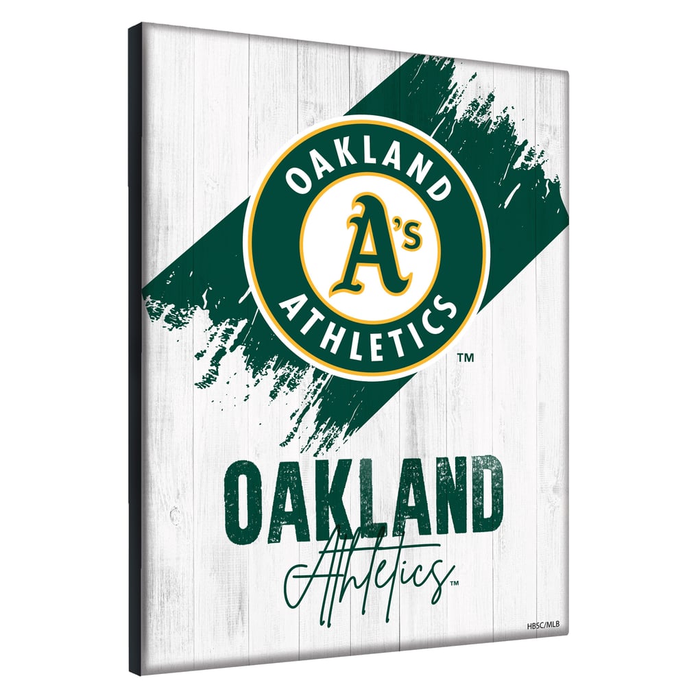 Oakland Athletics 15" x 20" Team Canvas Wall Art