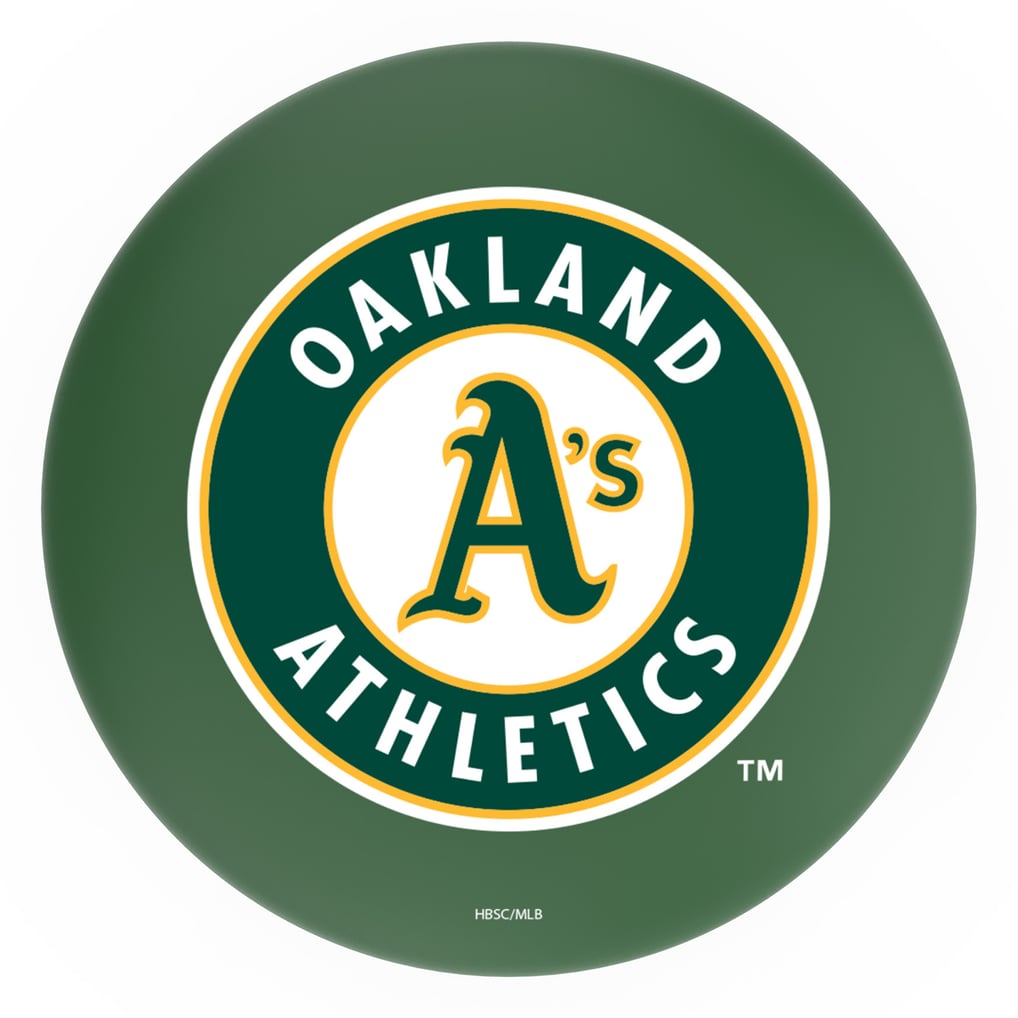Oakland Athletics 30" Chrome Swivel Bar Stool