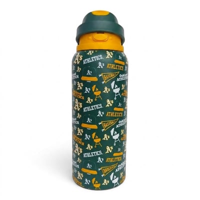Athletics Pegasus 32oz. Game Day Pennant Stainless Steel ProPress Water Bottle