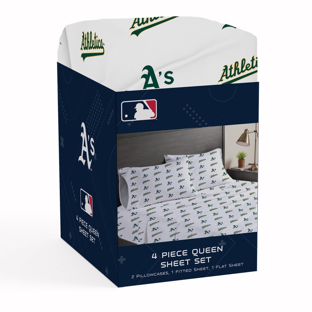 Athletics Pegasus Four-Piece Queen Sheet Set